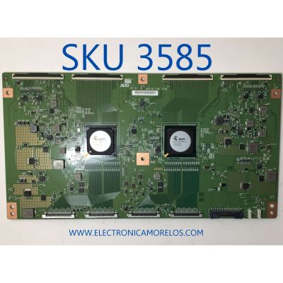 T-CON PARA TV SONY / NUMERO DE PARTE 5585T18C01 / 85T18 C06 CTRL / 15J-8215448-000VZ-06 / PANEL HDBO085DDU02 / MODELO XR-85Z9J